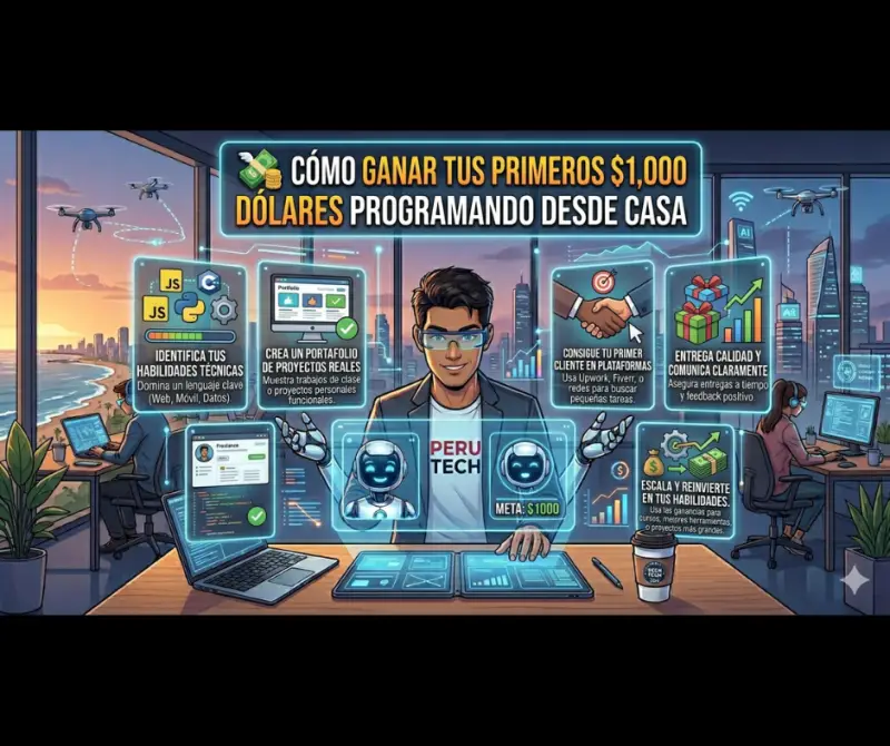 🚀 “5 formas reales de generar ingresos con programación en 2026”